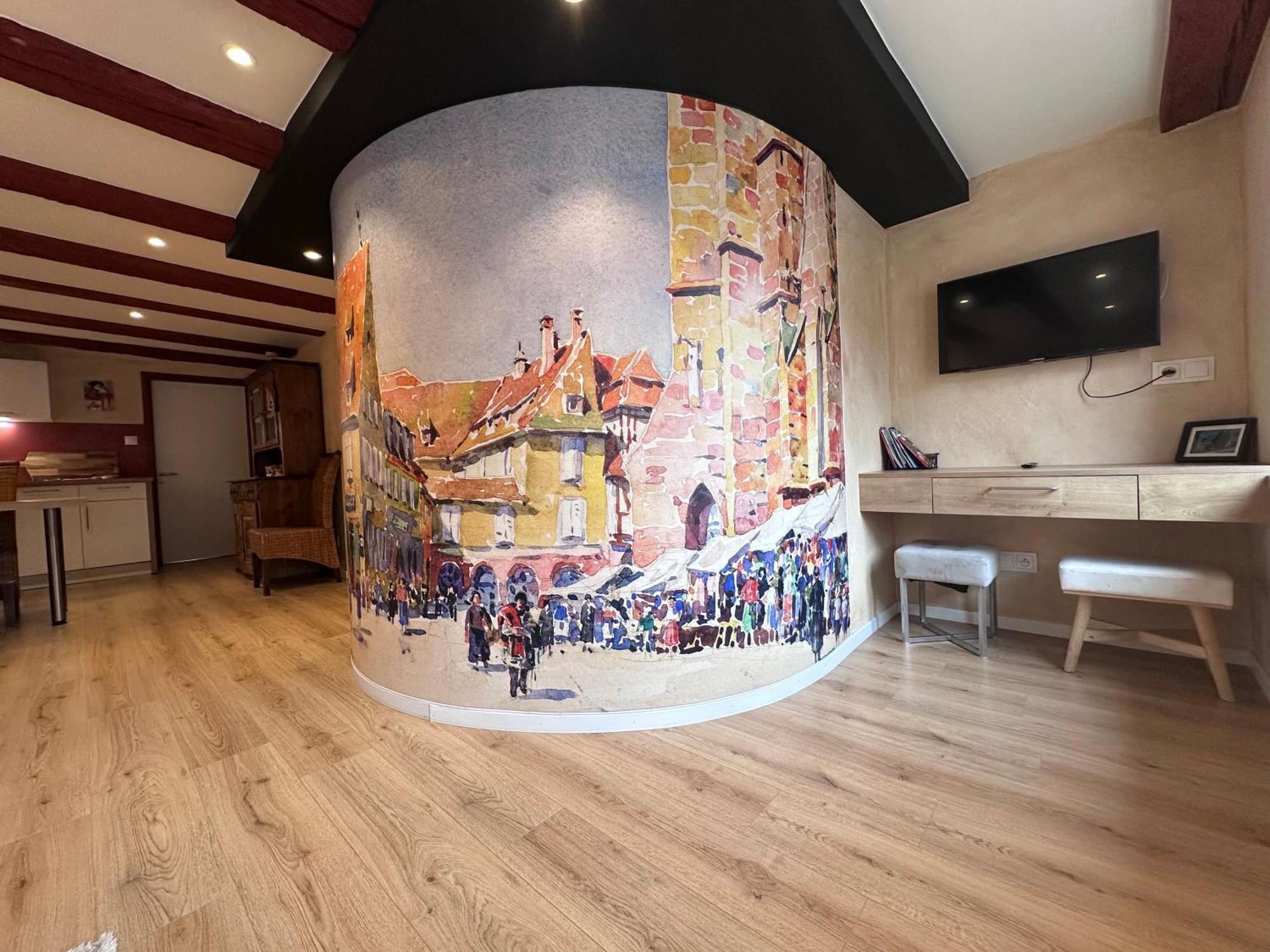 B'M Yerri - Appartement 4 Pers - Vue Cathedrale Colmar Bagian luar foto