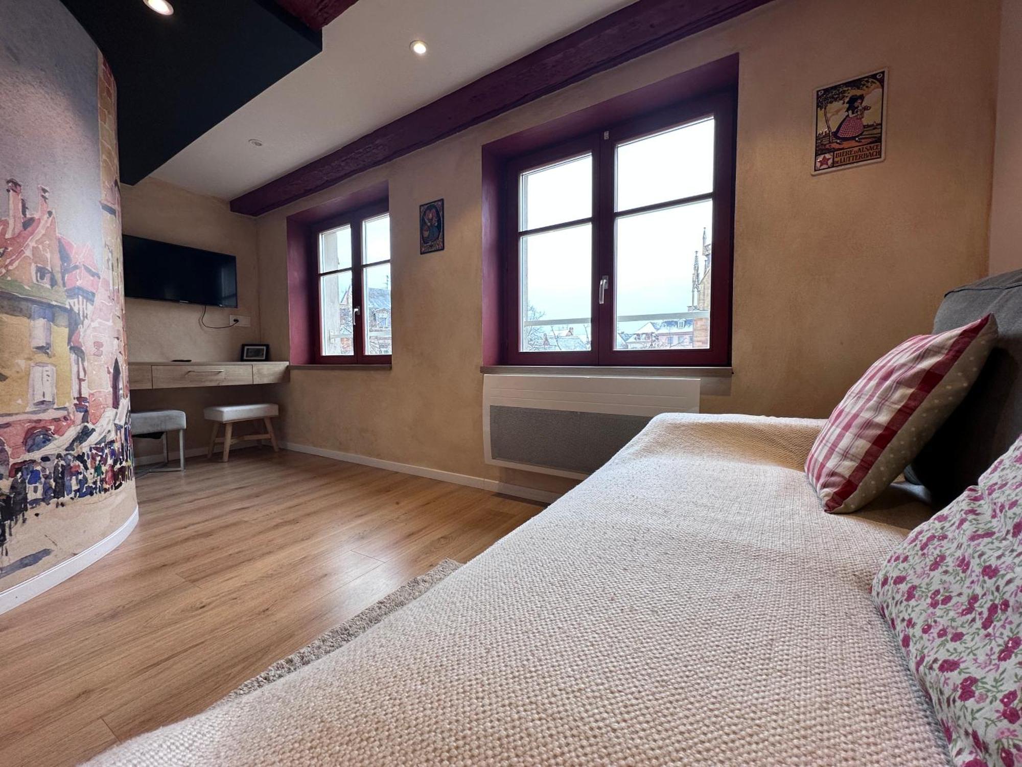 B'M Yerri - Appartement 4 Pers - Vue Cathedrale Colmar Bagian luar foto