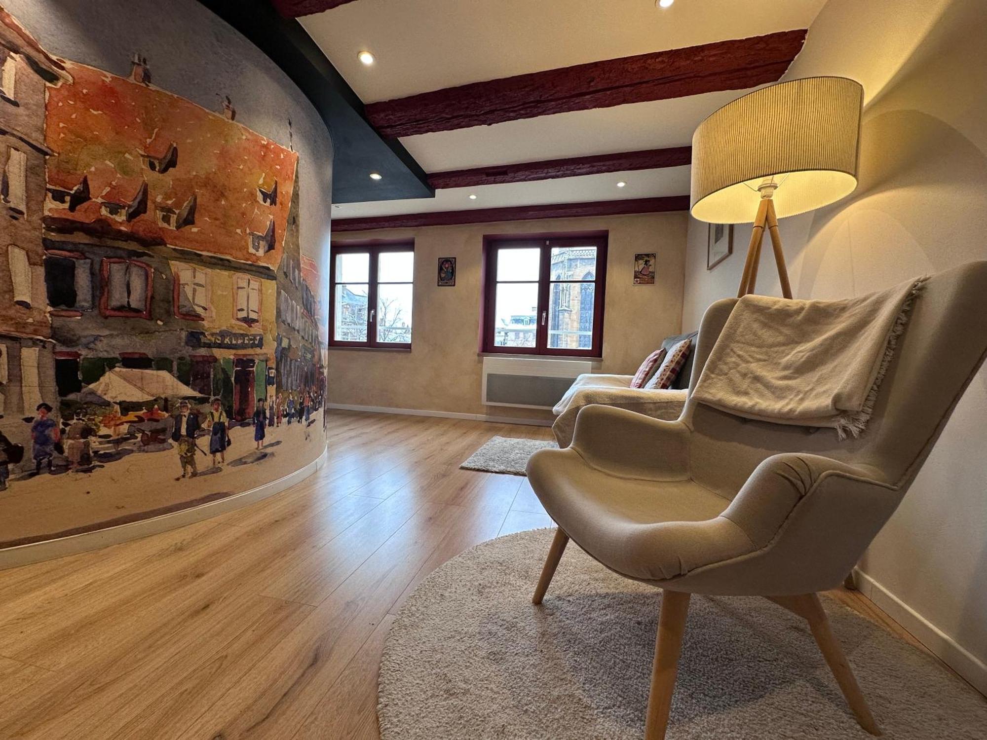 B'M Yerri - Appartement 4 Pers - Vue Cathedrale Colmar Bagian luar foto